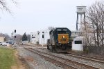 2677 heads away to take the signal on Track 1